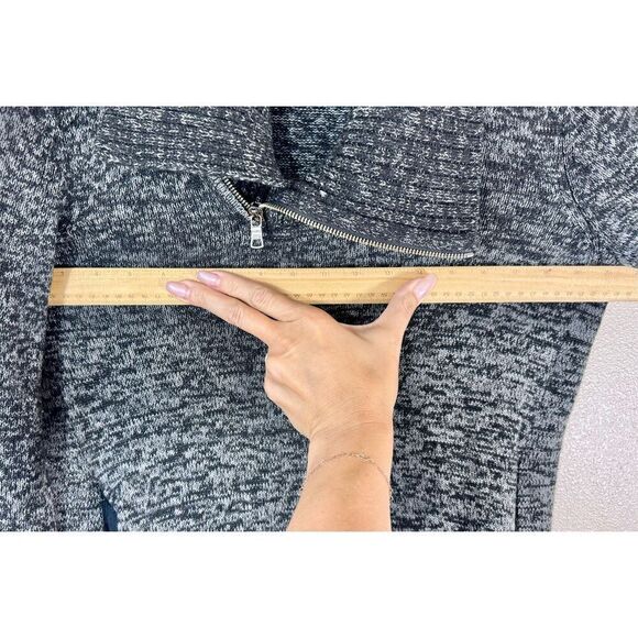 Armani Exchange Alpaca Wool Blend High Collar Quarter Zip Men's Sweater Small - Picture 11 of 12